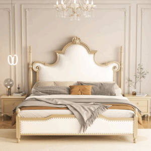 Luxury Wooden Bed 4
