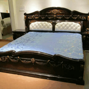 Luxury Wooden Bed 9